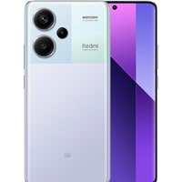 Телефон Xiaomi Redmi Note 13 Pro+ 5G 8GB/256GB с NFC международная версия (фиолетовое сияние) и Redmi A3 3GB/64GB (полуночный черный) по акции- фото