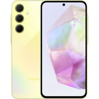 Телефон Samsung Galaxy A35 SM-A356E 8GB/128GB + Яндекс Станция Лайт (желтый)- фото