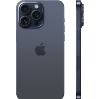 Телефон Apple iPhone 15 Pro Max Dual SIM 1TB (синий титан)- фото2