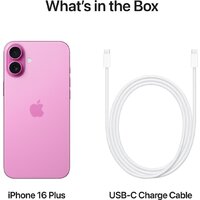 Телефон Apple iPhone 16 Plus 512GB (розовый)- фото5