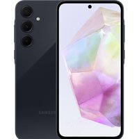 Телефон Samsung Galaxy A35 SM-A356E 8GB/128GB + Яндекс Станция Лайт (темно-синий)- фото