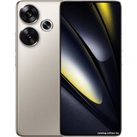 Телефон POCO F6 12GB/512GB с NFC международная версия (титан) и Xiaomi Redmi Buds 5 Pro (черный) по акции- фото