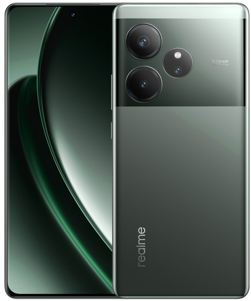 Телефон Realme GT 6 16GB/512GB международная версия (зеленый туман)