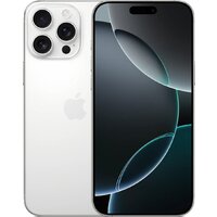 Телефон Apple iPhone 16 Pro Max Dual eSim 512GB (белый титан)- фото