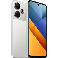 Телефон POCO M6 8GB/256GB с NFC международная версия (серебристый)- фото2