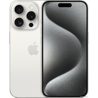 Телефон Apple iPhone 15 Pro 128GB (белый титан)- фото