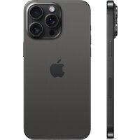Телефон Apple iPhone 15 Pro Max eSIM 256GB (черный титан)- фото2