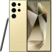 Телефон Samsung Galaxy S24 Ultra SM-S9280 12GB/256GB (титановый желтый)- фото