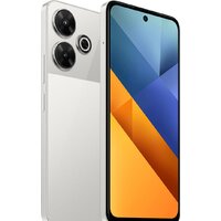 Телефон POCO M6 8GB/256GB с NFC международная версия (серебристый)- фото2