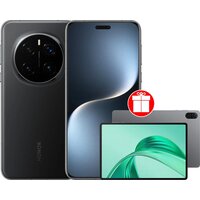 Телефон HONOR Magic7 Pro 12GB/512GB международная версия (черный) + планшет HONOR Pad X8a (серый) по акции- фото