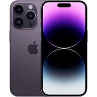 Телефон Apple iPhone 14 Pro eSIM 256GB (темно-фиолетовый)- фото