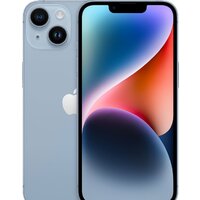Телефон Apple iPhone 14 eSIM 256GB (синий)- фото