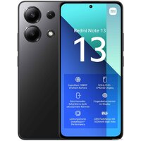 Телефон Xiaomi Redmi Note 13 6GB/128GB с NFC международная версия (полуночный черный) и Xiaomi Redmi Buds 4 Active (белый) по акции- фото2