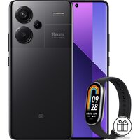 Телефон Xiaomi Redmi Note 13 Pro+ 5G 8GB/256GB с NFC международная версия (полуночный черный) и Redmi Watch 3 Active (черный) по акции- фото