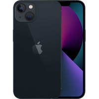 Телефон Apple iPhone 13 256GB (темная ночь)- фото
