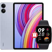 Планшет Xiaomi Redmi Pad Pro 8GB/256GB международная версия (голубой) + умные часы Xiaomi Redmi Watch 3 Active (черный) по акции- фото