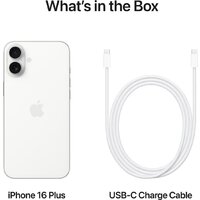 Телефон Apple iPhone 16 Plus Dual SIM 128GB (белый)- фото5