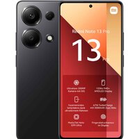 Телефон Xiaomi Redmi Note 13 Pro 4G 8GB/128GB с NFC международная версия (полуночный черный)