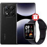 Телефон Xiaomi Redmi Note 14 Pro 5G 12GB/256GB международная версия (черный) + умные часы Xiaomi Redmi Watch 3 (черный) по акции- фото