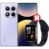 Телефон Xiaomi Redmi Note 14 Pro 8GB/256GB международная версия (фиолетовый) + умные часы Xiaomi Redmi Watch 3 (черный) по акции- фото