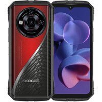 Телефон Doogee S118 Pro 8GB/512GB (черный/красный)- фото