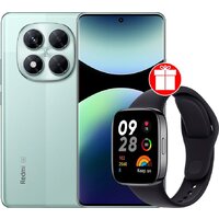 Телефон Xiaomi Redmi Note 14 Pro 5G 12GB/256GB международная версия (зеленый) + умные часы Xiaomi Redmi Watch 3 (черный) по акции- фото