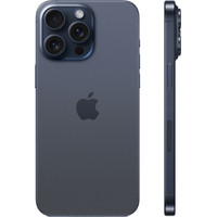 Телефон Apple iPhone 15 Pro Max Dual SIM 1TB (синий титан)- фото2