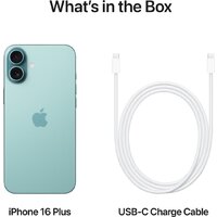 Телефон Apple iPhone 16 Plus 128GB (бирюзовый)- фото5