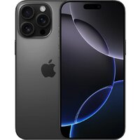 Телефон Apple iPhone 16 Pro Max Dual eSim 256GB (черный титан)- фото