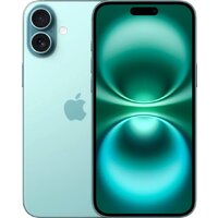 Телефон Apple iPhone 16 Plus 128GB (бирюзовый)- фото