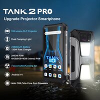 Телефон Unihertz Tank 2 Pro 12GB/256GB (черный/серый)- фото2