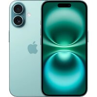 Телефон Apple iPhone 16 Dual eSim 256GB (бирюзовый)- фото