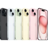 Телефон Apple iPhone 15 Plus 128GB (желтый)- фото4