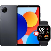 Планшет Xiaomi Redmi Pad SE 8.7 4G 4GB/128GB международная версия (серый) + умные часы Xiaomi Redmi Watch 3 Active (черный) по акции- фото