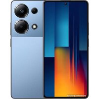 Телефон POCO M6 Pro 12GB/512GB с NFC международная версия (синий)- фото