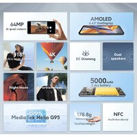 Телефон POCO M5s 8GB/256GB международная версия (серый)- фото2