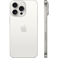 Телефон Apple iPhone 15 Pro Max 256GB (белый титан)- фото2